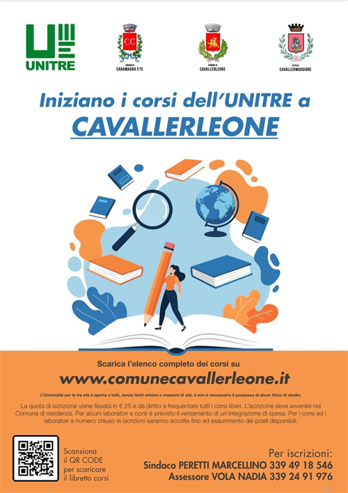 Avvio corsi UNITRE